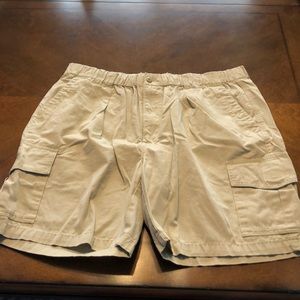 Tommy Bahama 8” cargo shorts, elastic waist with inside tie